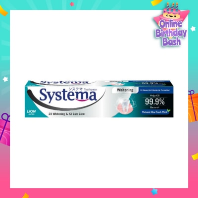 SYSTEMA Systema Whitening Natural Max Fresh Mint Toothpaste 130g
