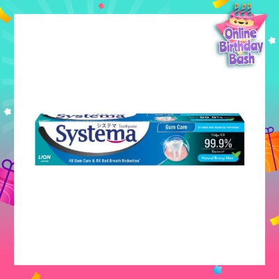 SYSTEMA Gum Care Toothpaste Natural Breezy Mint 160g