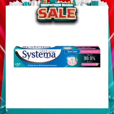SYSTEMA - Gum Care Toothpaste Natural Sakura Mint 160g