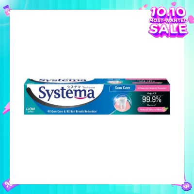 SYSTEMA Gum Care Toothpaste Natural Sakura Mint 160g