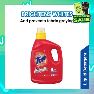 TOP Concentrated Liquid Detergent Super White 2.6kg