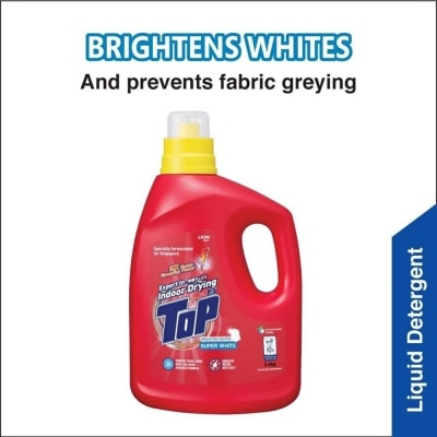 TOP Concentrated Liquid Detergent Super White 2.6kg