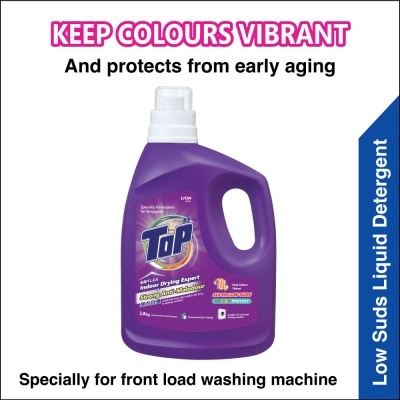 TOP Super Low Suds Colour Protect Concentrated Liquid Detergent (Specially for Front Load Washing) 2.8kg