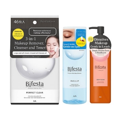BIFESTA - Cleansing Oil & Makeup Remover Bundle Set 1s