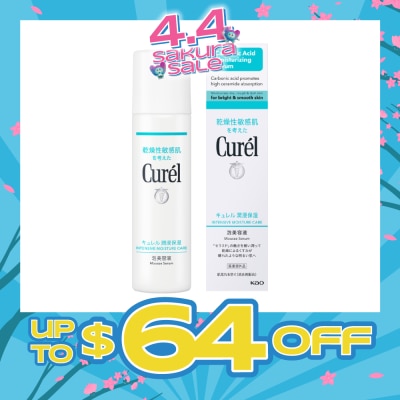 CUREL - Intensive Moisture Care Mousse Serum 120g