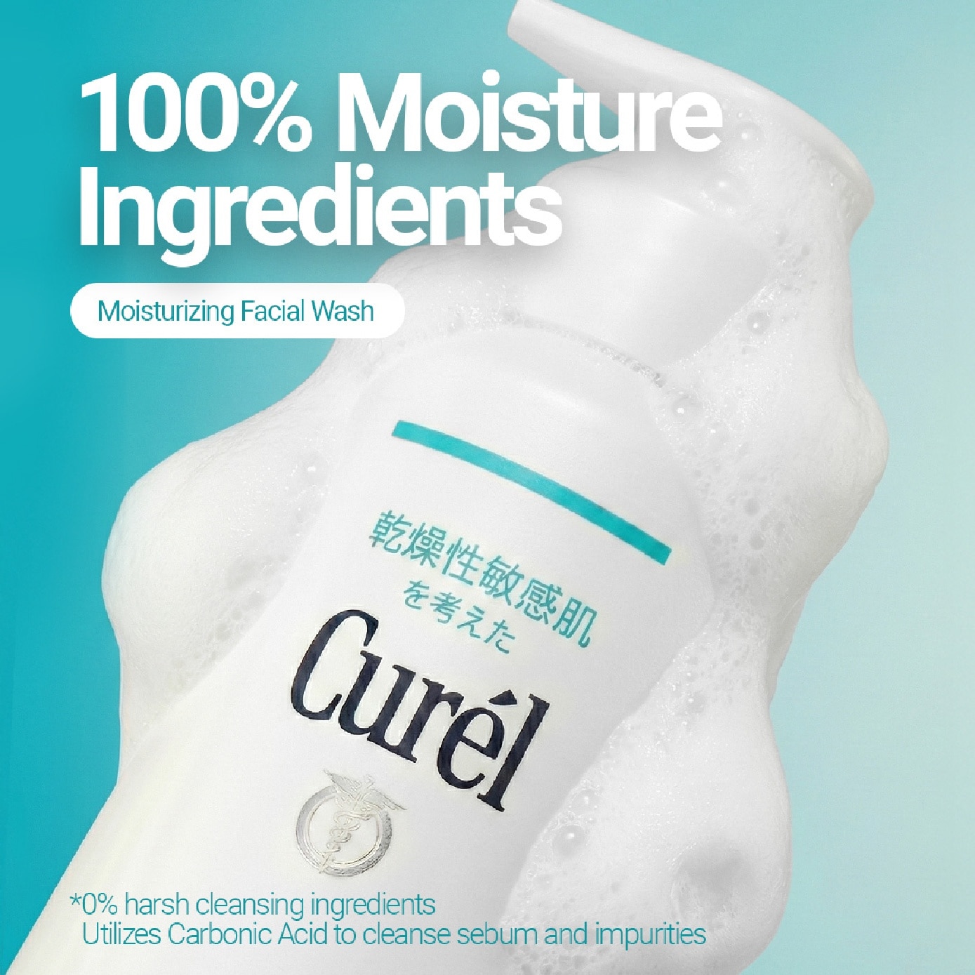 Intensive Moisture Care Rich Mousse Facial Wash 200g