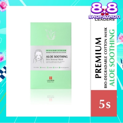 LEADERS INSOLUTION Aloe Soothing Skin Renewal Mask 5s