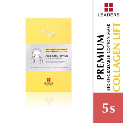 LEADERS INSOLUTION Collagen Lifting Skin Renewal Mask 5s