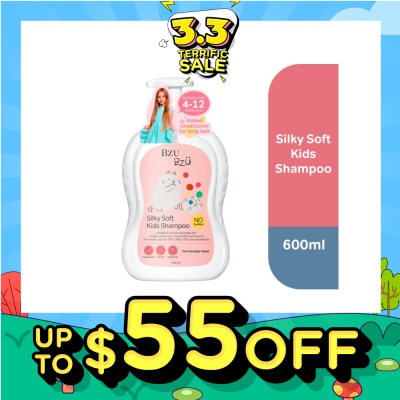 BZU BZU Silky Soft Kids No Tear Shampoo (Designed for Frizzy & Fragile Hair) 600ml