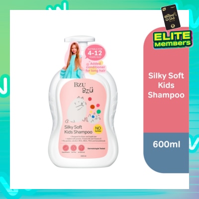 BZU BZU Silky Soft Kids No Tear Shampoo (Designed for Frizzy & Fragile Hair) 600ml