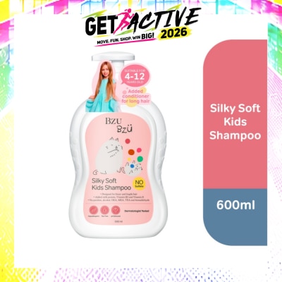 BZU BZU - Silky Soft Kids No Tear Shampoo (Designed for Frizzy & Fragile Hair) 600ml image