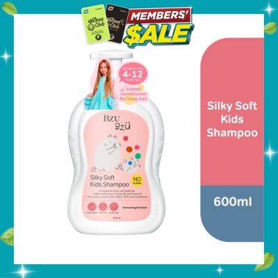 BZU BZU Silky Soft Kids No Tear Shampoo (Designed for Frizzy & Fragile Hair) 600ml image