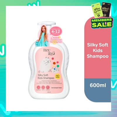 BZU BZU Silky Soft Kids No Tear Shampoo (Designed for Frizzy & Fragile Hair) 600ml