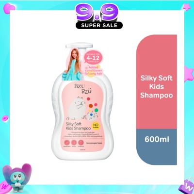 BZU BZU - Silky Soft Kids No Tear Shampoo (Designed for Frizzy & Fragile Hair) 600ml image