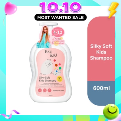 BZU BZU Silky Soft Kids No Tear Shampoo (Designed for Frizzy & Fragile Hair) 600ml image