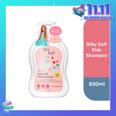 BZU BZU Silky Soft Kids No Tear Shampoo (Designed for Frizzy & Fragile Hair) 600ml
