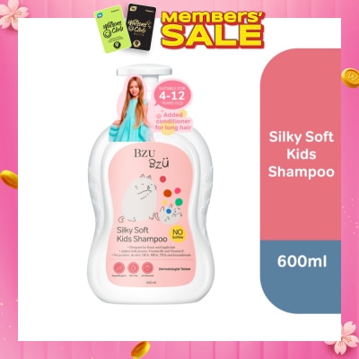 BZU BZU Silky Soft Kids No Tear Shampoo (Designed for Frizzy & Fragile Hair) 600ml