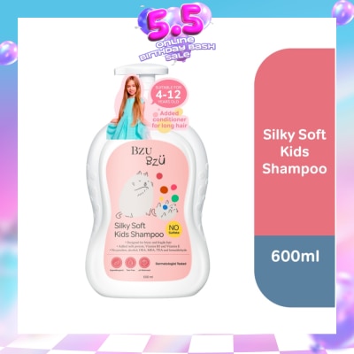 BZU BZU - Silky Soft Kids No Tear Shampoo (Designed for Frizzy & Fragile Hair) 600ml