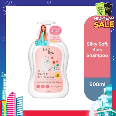 BZU BZU Silky Soft Kids No Tear Shampoo (Designed for Frizzy & Fragile Hair) 600ml