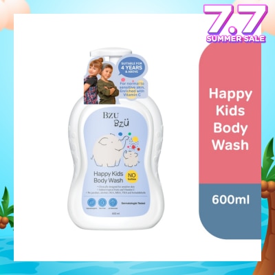 BZU BZU Happy Kids Body Tear Wash (Designed for Sensitive Skin) 600ml