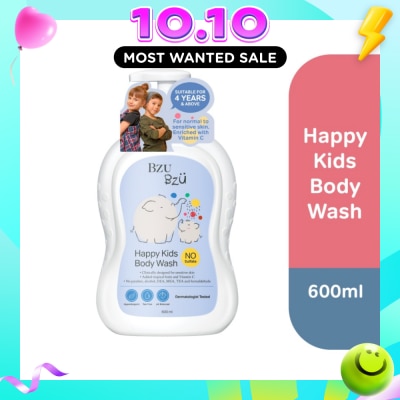 BZU BZU Happy Kids Body Tear Wash (Designed for Sensitive Skin) 600ml image