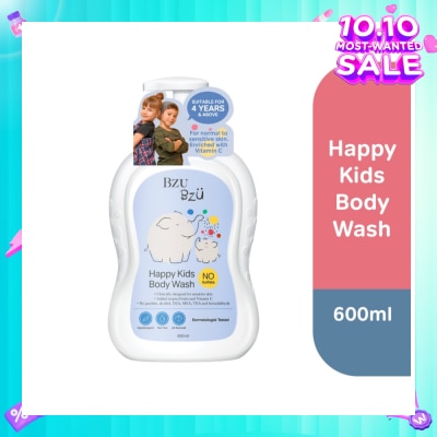 BZU BZU Happy Kids Body Tear Wash (Designed for Sensitive Skin) 600ml