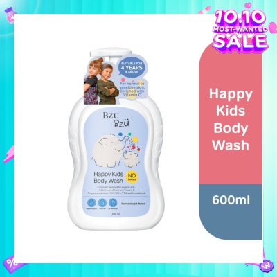 BZU BZU Happy Kids Body Tear Wash (Designed for Sensitive Skin) 600ml