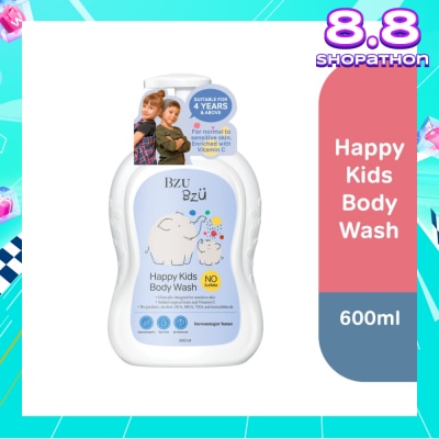 BZU BZU Happy Kids Body Tear Wash (Designed for Sensitive Skin) 600ml