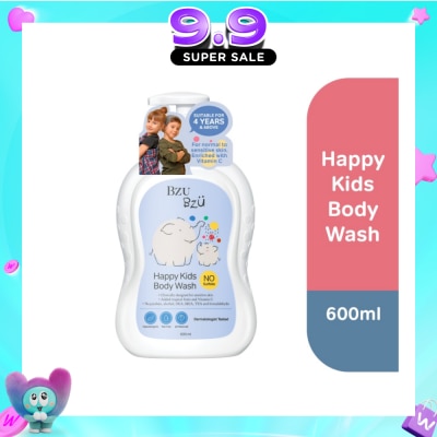 BZU BZU - Happy Kids Body Tear Wash (Designed for Sensitive Skin) 600ml image