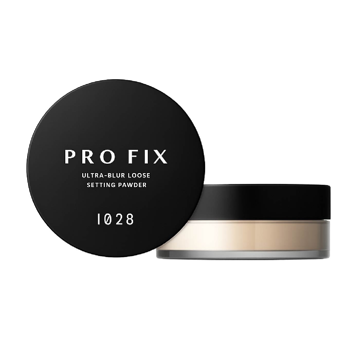 Pro Fix Loose Setting Powder + Puff + Brush & Sponge Cleaner Bundle Set 1s