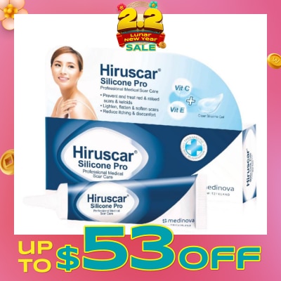 HIRUSCAR Silicone Pro Professional Medical Scar Care 10g