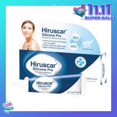 HIRUSCAR Silicone Pro Professional Medical Scar Care 10g