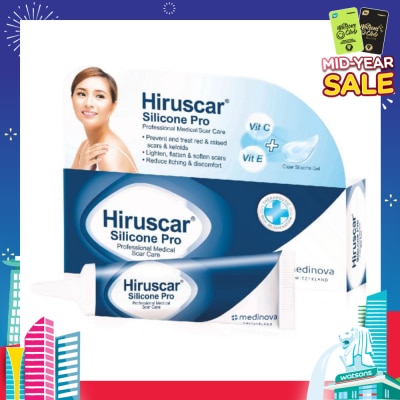 HIRUSCAR Silicone Pro Professional Medical Scar Care 10g