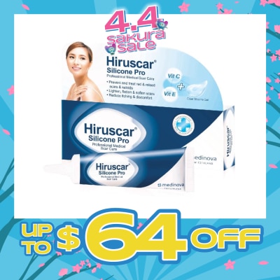 HIRUSCAR - Silicone Pro Professional Medical Scar Care 10g