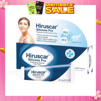 HIRUSCAR Silicone Pro Professional Medical Scar Care 10g