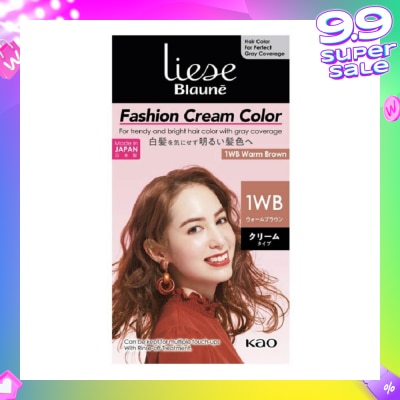 LIESE Blaune Fashion Cream Color Warm Brown 1WB 108g