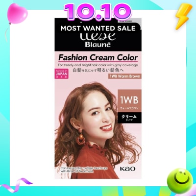 LIESE Blaune Fashion Cream Color Warm Brown 1WB 108g (Expiry: Mar`2027) image