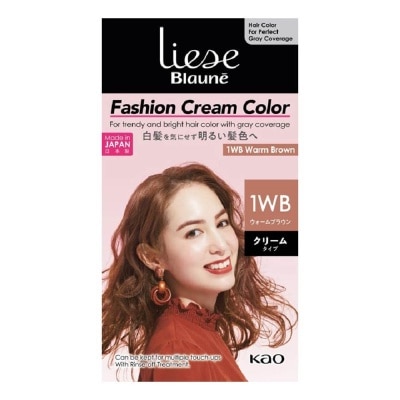 LIESE Blaune Fashion Cream Color Warm Brown 1WB 108g