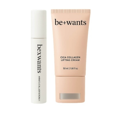 BEWANTS - Cica Collagen Lifting Cream + Phyto Collagen Eye Serum Bundle Set 1s