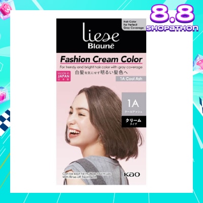 LIESE Blaune Fashion Cream Color Cool Ash 1A 108g