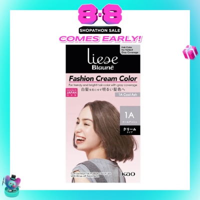 LIESE - Blaune Fashion Cream Color Cool Ash 1A 108g