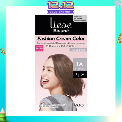 LIESE Blaune Fashion Cream Color Cool Ash 1A 108g