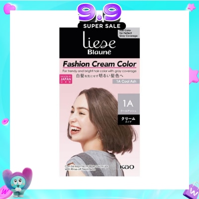 LIESE - Blaune Fashion Cream Color Cool Ash 1A 108g image