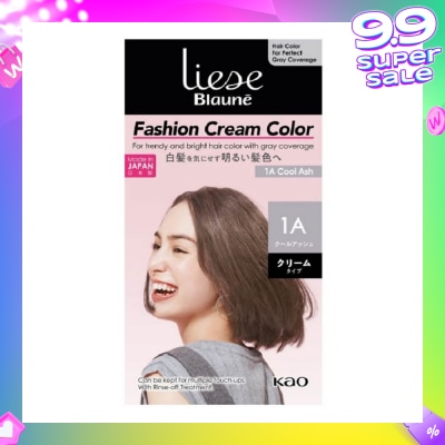 LIESE Blaune Fashion Cream Color Cool Ash 1A 108g