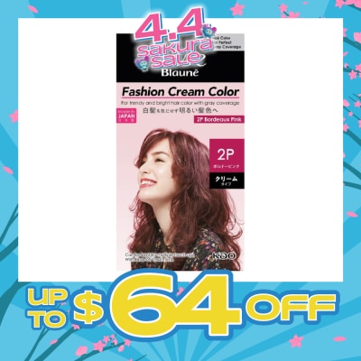 LIESE - Blaune Fashion Cream Color Bourdeaux Pink 2P 108g