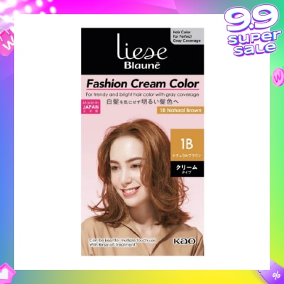 LIESE Blaune Fashion Cream Color Natural Brown 1B 108g