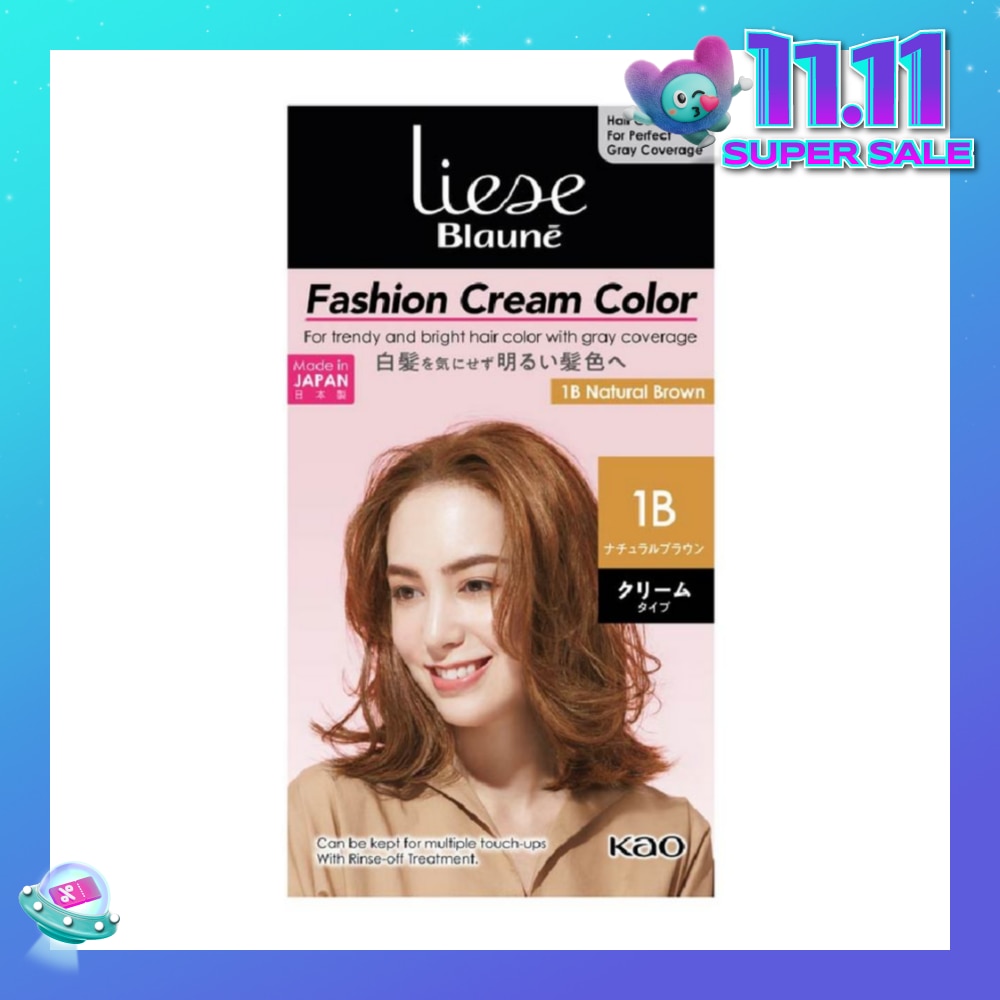 Blaune Fashion Cream Color Natural Brown 1B 108g