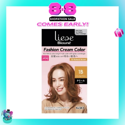 LIESE - Blaune Fashion Cream Color Natural Brown 1B 108g