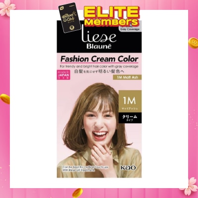 LIESE Blaune Fashion Cream Color Matt Ash 1M 108g