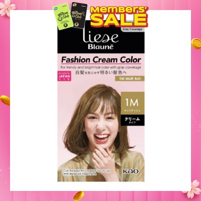LIESE Blaune Fashion Cream Color Matt Ash 1M 108g